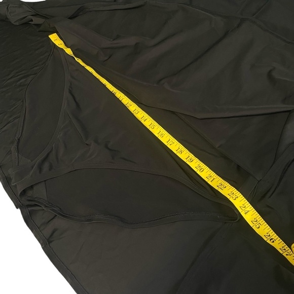 Swim by Cacique Black Wireless One Piece Lined Sleeveless Mini Swim Dress Sz 36 - Picture 9 of 15